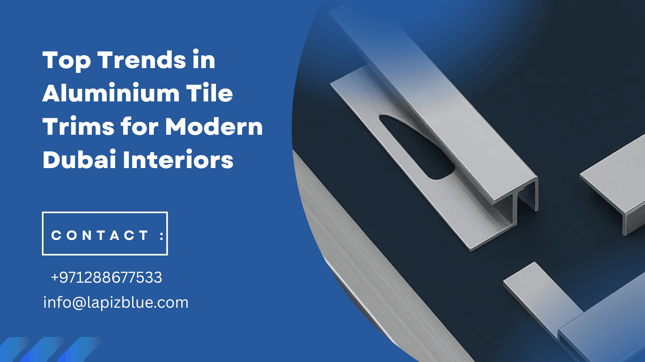 top aluminium tile trims for dubai interiors